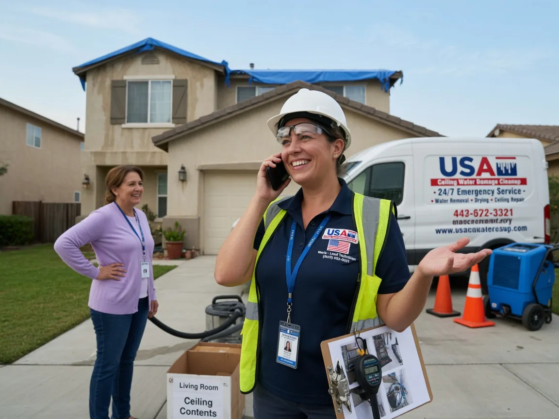 Ceiling Water Damage Restoration Upper Lake, CA FAQs